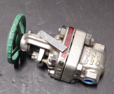 Kitz Class 600 1/2'' CF3M 316 Stem AK600UMM Gate Valve - New, 30 Day Wty (P3)