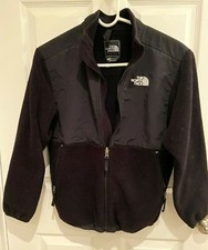 Excellent Condition The North Face Boy's Denali Jacket Polartec Fleece L Black