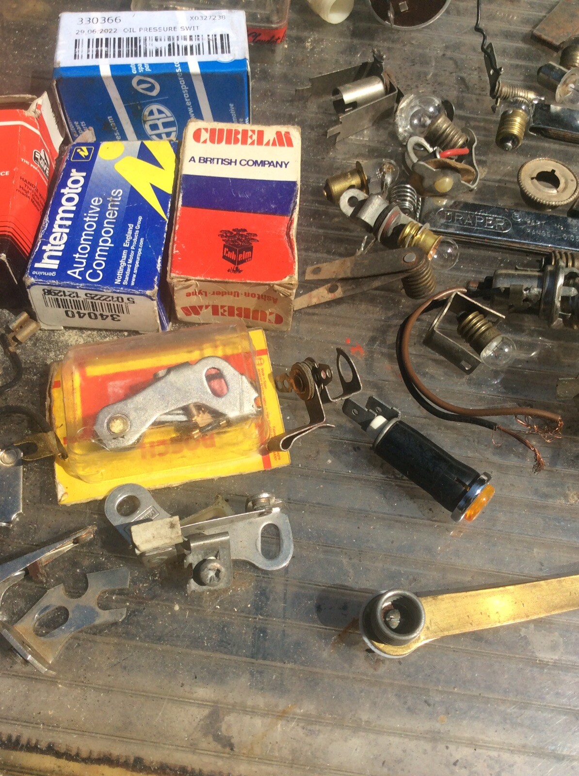 Job Lot Old Car/bike Electrical Parts eBay