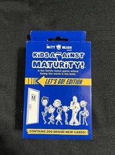 Kids Against Maturity Lets Go Edition Travel Card Game~ Complete
