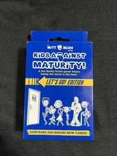 Kids Against Maturity Lets Go Edition Travel Card Game~ Complete