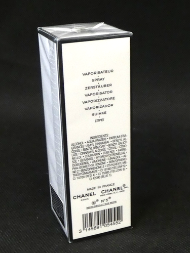 Chanel No.5 Paris Eau De Toilette Vaporisateur Spray 50ml New & Sealed (Woo) - Picture 4 of 8