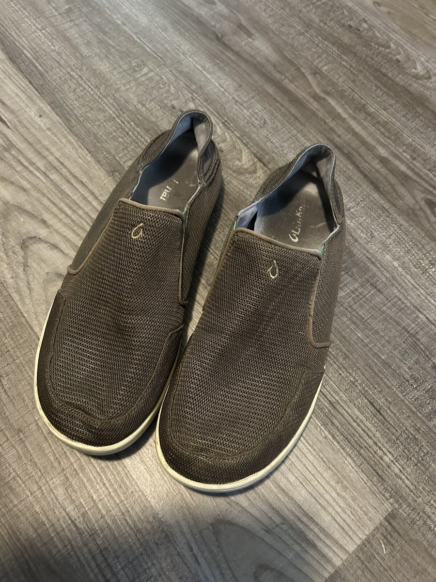 OluKai Nohea Mesh Slip-On Sneakers Dark Shadow Men’s Size 13 s-l400.jpg main image 4