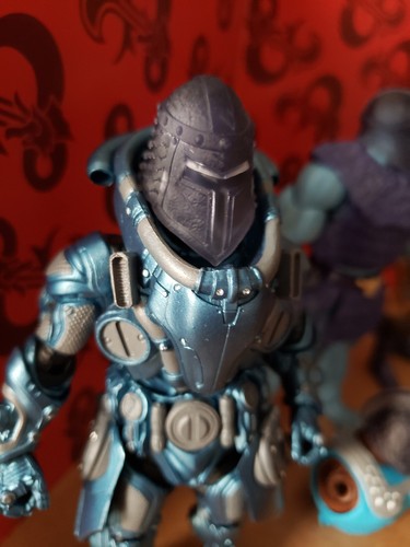 1:12 1/12 Scale Black Knight Templar Head #1 Legions Marvel MOTU Joe tac 3d 8k - Picture 7 of 8