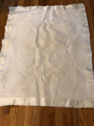 VINTAGE COTTON BABY BLANKET BUNNY DOG  43"x33" - Picture 4 of 5