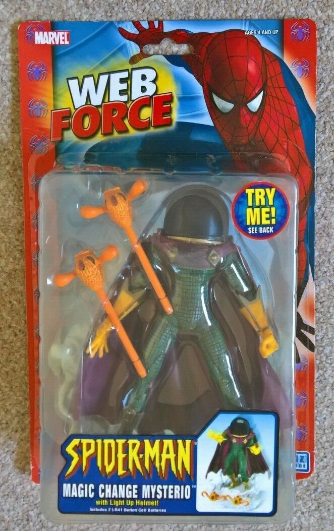 Marvel Legend Classics Hombre Araña Serie Mysterio 6 pulgadas Figura Marvel Legend Classics Hombre Araña Serie Mysterio 6 pulgadas Figura