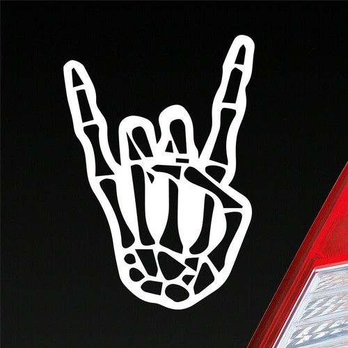 Auto Aufkleber Pommesgabel Heavy Metal 12x8 cm Sticker Heckscheibenaufkleber - Bild 10 von 24