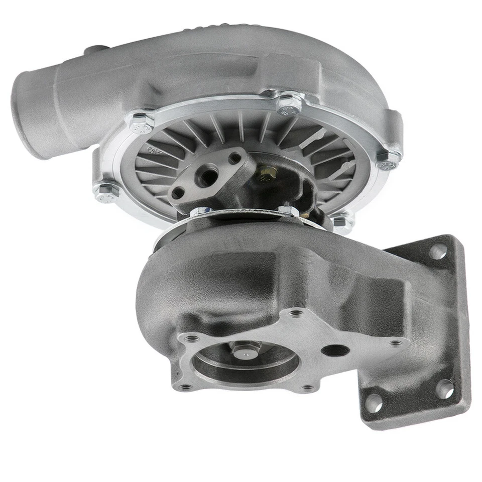 T04E T3/T4 A/R 0.63 400+HP BOOST TURBO W/Oil Line+Intercooler +Piping Pipe Kits - Image 3 of 4