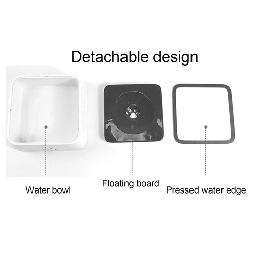 2L Dog Spill Proof Pet Slow Water Bowl Anti-Choking Cat Dog Float Feeder - Picture 3 of 14