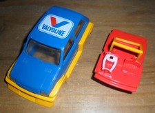 Scalextric rare vintage Valvoline MG Metro Turbo 6R4 rally car shell Superb