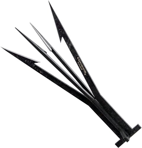 Condor Tantar Harpoon 1075 guaina Kydex punta di lancia ad alto tenore di carbonio 60049 CTK115-5.9HC - Foto 1 di 3