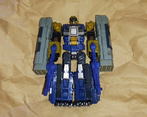 Custom Transformers Cybertron Defense Scattorshot Duel Rifles Blue Nylon New - Picture 3 of 3