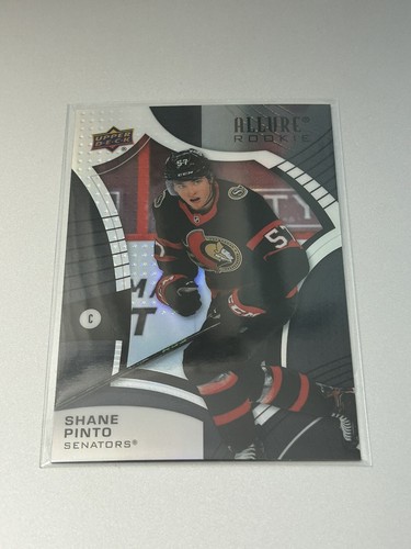 2021-22 Upper Deck Allure Shane Pinto Black Rainbow Parallel Rookie RC #138