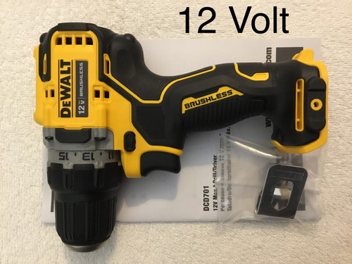 New Dewalt Xtreme DCD701B 12V Max 3/8” Brushless 2 Speed Drill Driver Li-Ion - Picture 5 of 6