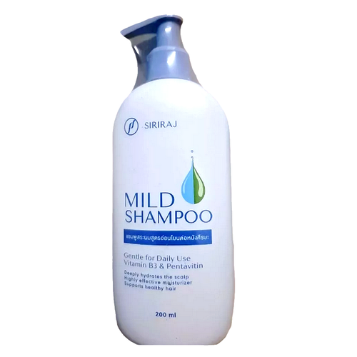 Mild Shampoo Gentle Formula Siriraj Hair & Sensitive Scalp care 200ml x 2 Pcs - Picture 2 of 11