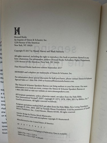 Sensing the Rhythm — NEW 1st Ed., 1st Print (Signed by Singer Mandy Harvey) - Picture 7 of 7