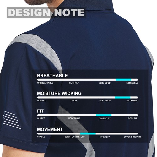 3x Mens Polo Shirts ACTIVE SPORTS WORK CLUB GYM TEAM TRADIES OFFICE UNIFORM - Picture 48 of 66
