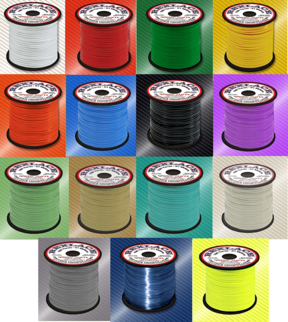 15 SUPER HERO COLORS ~ 4 YDs Each ~ 60 YDs of Rexlace Plastic Lacing Gimp Lace 15 SUPER HERO COLORS ~ 4 YDs Each ~ 60 YDs of Rexlace Plastic Lacing Gimp Lace