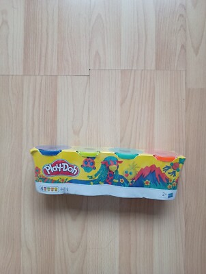 Play-Doh 4er Pack ungiftige Farben für Kinder 448g Dosen