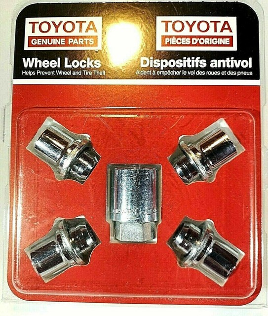 Lexus Toyota IS300 (20022005) OEM Genuine WHEEL LOCKS SET 0027600900 eBay
