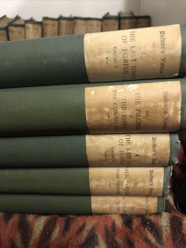 Bulwer Lytton 1892 Illustrated Kenbworth Limited Ed The Coming Race 28 Vols - Picture 2 of 20