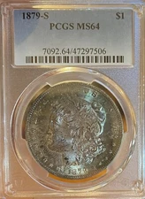1879-S PCGS MS64 Morgan Silver Dollar