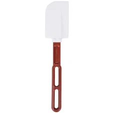 Vollrath 52010 9.5" High Heat Red Scraper Rubber Spatula, 6 Pack