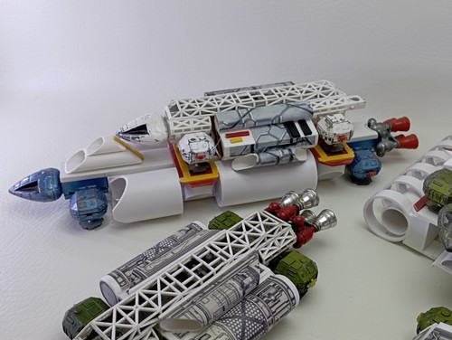 DINKY TOYS - HAND BUILT SPACE 1999 EAGLE TRANSPORTER POD - USED CONDITION POD 19 - Picture 22 of 23