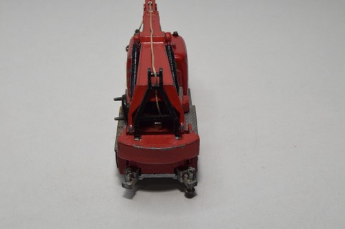 B67 1:55 SIKU V261 V 261 MERCEDES-BENZ GRÚA CAMIÓN GRÚA ROJO REPINTADO - Imagen 5 de 8