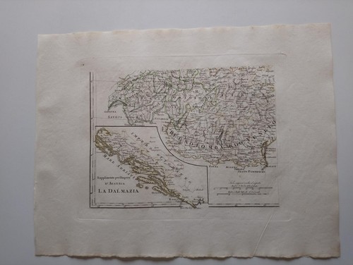 1819 Borghi 6 Mappe L'Alta Germania compresovi L'Impero d'Austria Dalmazia - Picture 7 of 12