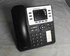 Lot of 10 Grandstream GXP2130 VoIP IP  Color Office Phones w/Handsets- No Stands