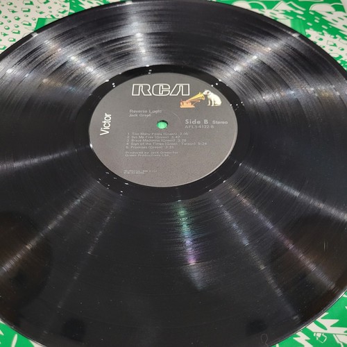 Jack Green - Reverse Logic Vinyl LP - 1981 First Press - RCA Victor AFL1-4122 - Picture 5 of 6