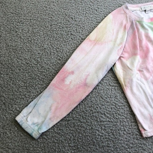 PJ Salvage Pajama Sleep Set Girls 7 8 Small Tie Dye Pants Shirt Comfort - Picture 2 of 14