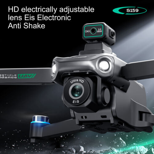 2024 New S159 Camera Drone Remote Control with Screen GPS Optical Flow Location - Picture 9 of 23