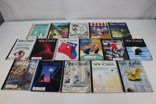 The New Yorker 2008 Magazines Lot Bundle Advertising 16 Barack & Michelle Obama - Imagen 14 de 16