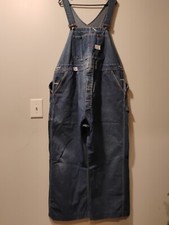 Big Mac Bib Overalls Carpenter Men's Big Man. Blue Farmer Rancher Workwear