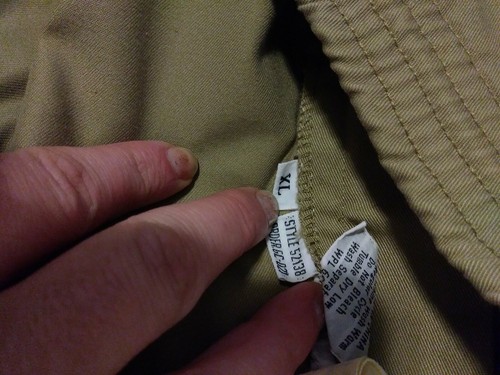 Men's Trousers Momentum XL drawstring Vintage khaki cool pants - Picture 9 of 10