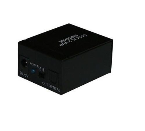 Digital/Optical Toslink 2-to-1 A/B 2-Way Audio Switch, TT-SW02 - Picture 2 of 2