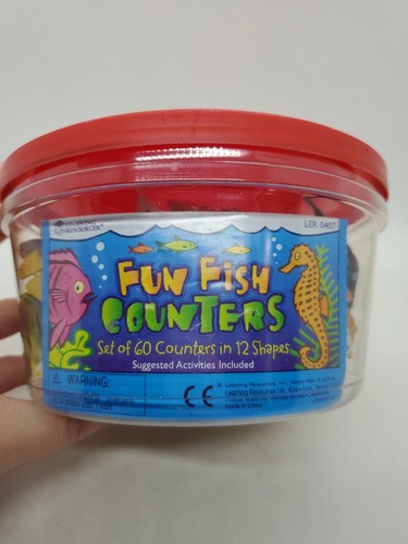 Learning Resources Fish Counters - Set of 59 - Picture 2 of 5