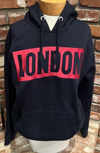 16SIXTY LONDON HOODIE, BLACK SIZE X-LARGE - Picture 1 of 7