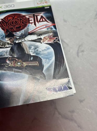 Bayonetta (Microsoft Xbox 360, 2010)w/ Manual TESTED - Picture 13 of 14