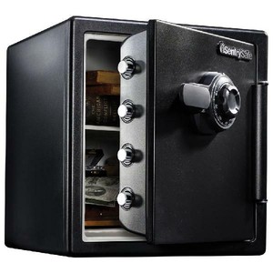 SentrySafe-SFW123CS-Fire-Resistant-Safe-amp-Waterproof-Safe-with-Dial-Combination
