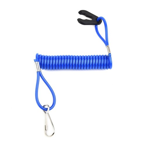 1 New PWC Jet Ski Wave Key Lanyard Stop Kill Switch Safety BLUE For - Picture 4 of 12
