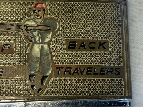 Vtg May Supply Co Lighter Wellington Balboa Help Back the Travelers Baseball - Picture 8 of 20