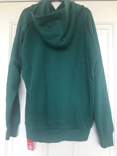 Yuletide Vibes Green Santa Christmas Hoodie 13-14 / 33-34 Inches New with Tags - Picture 9 of 14