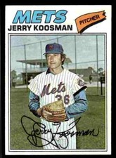 1977 Topps Jerry Koosman #300 - New York Mets