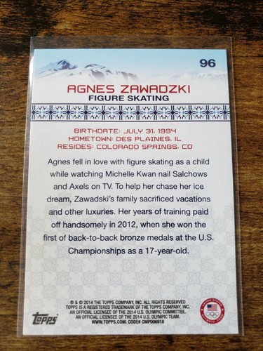 2014 Topps USA Winter Olympic Team Base Set -- Complete Your Set -- You Pick - Picture 168 of 176