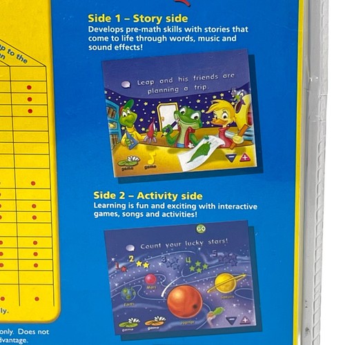 Leap Frog My First Leap Pad  Leap To The Moon Book Cartridge  Pre-K Math 2001 - Picture 6 of 7