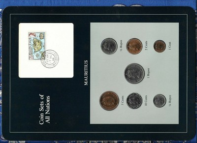 Coin Sets of All Nations Zimbabwe w//card 1980-1983 UNC 12c stamp