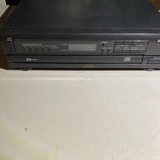 Magnavox CDC552 5-Disc CD Changer Player no Remote Works great